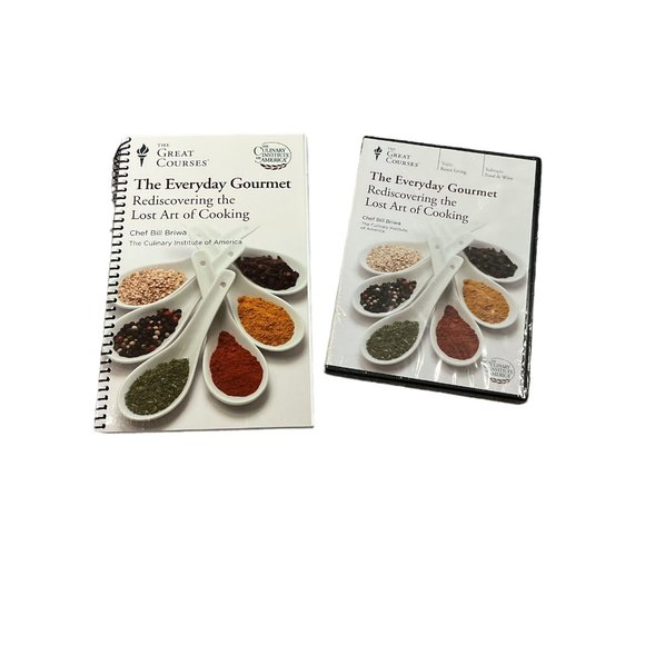 Lost Art of Cooking The Everyday Gourmet Book & NEW DVD The Great Courses - Picture 4 of 8